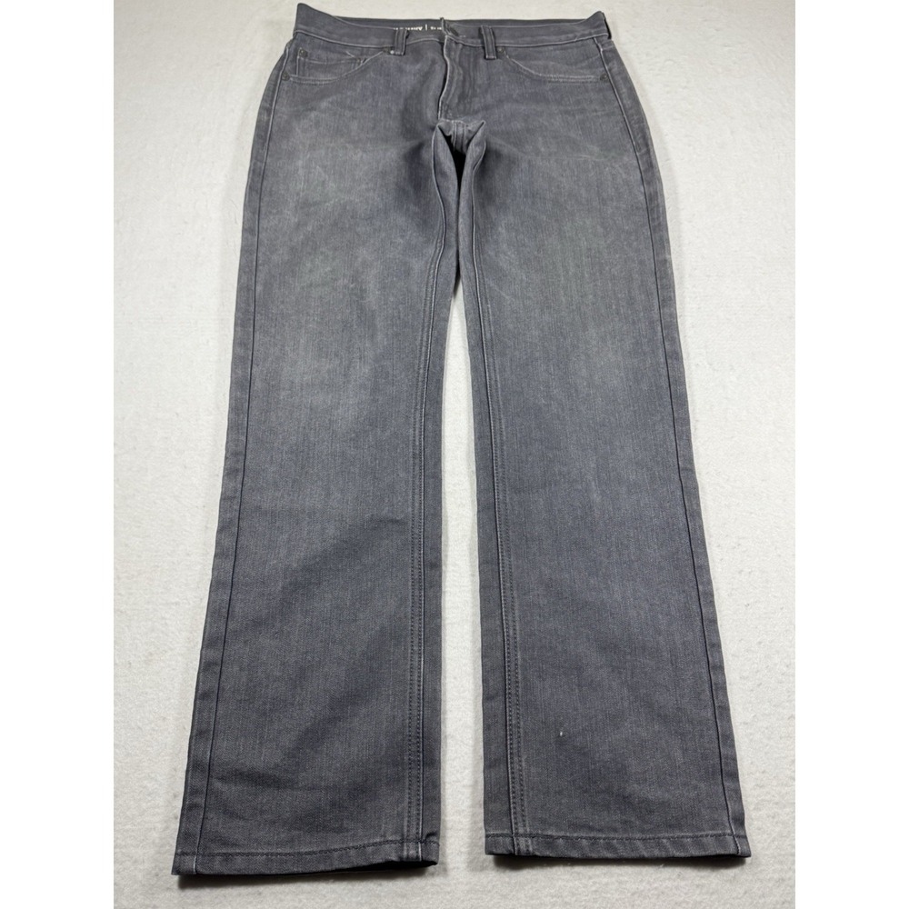 Old Navy Men's Slim Straight Jeans Gray 29x30 Mid Rise Stretch‎ Denim